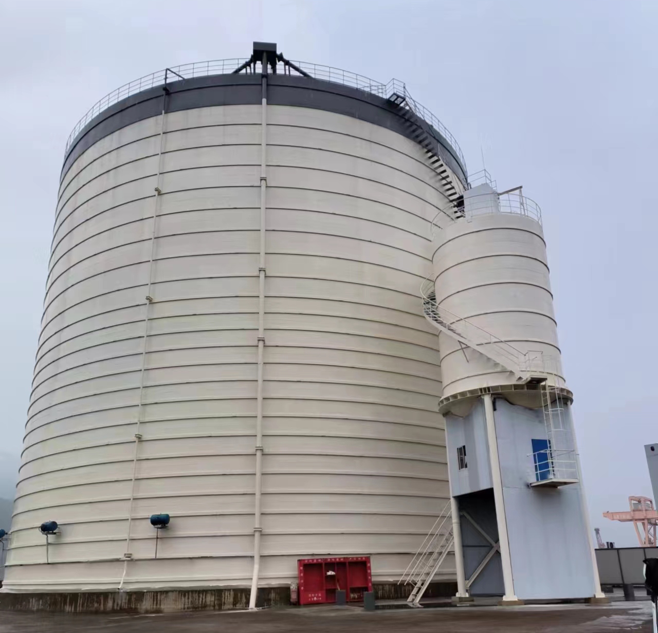 象山10万吨水泥钢板库